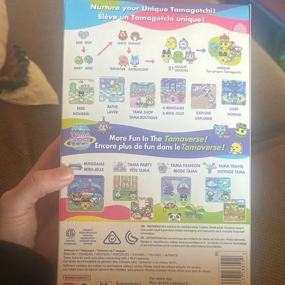 Tamagotchi Uni Pink Virtual Pet - Picture 2 of 2